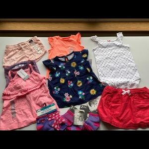 BRAND NEW baby girl clothes-BUNDLE